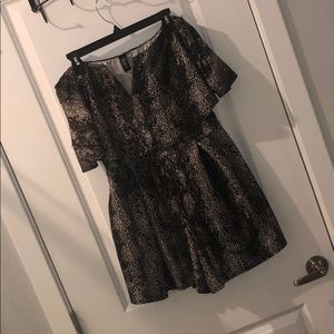 Snakeskin Romper